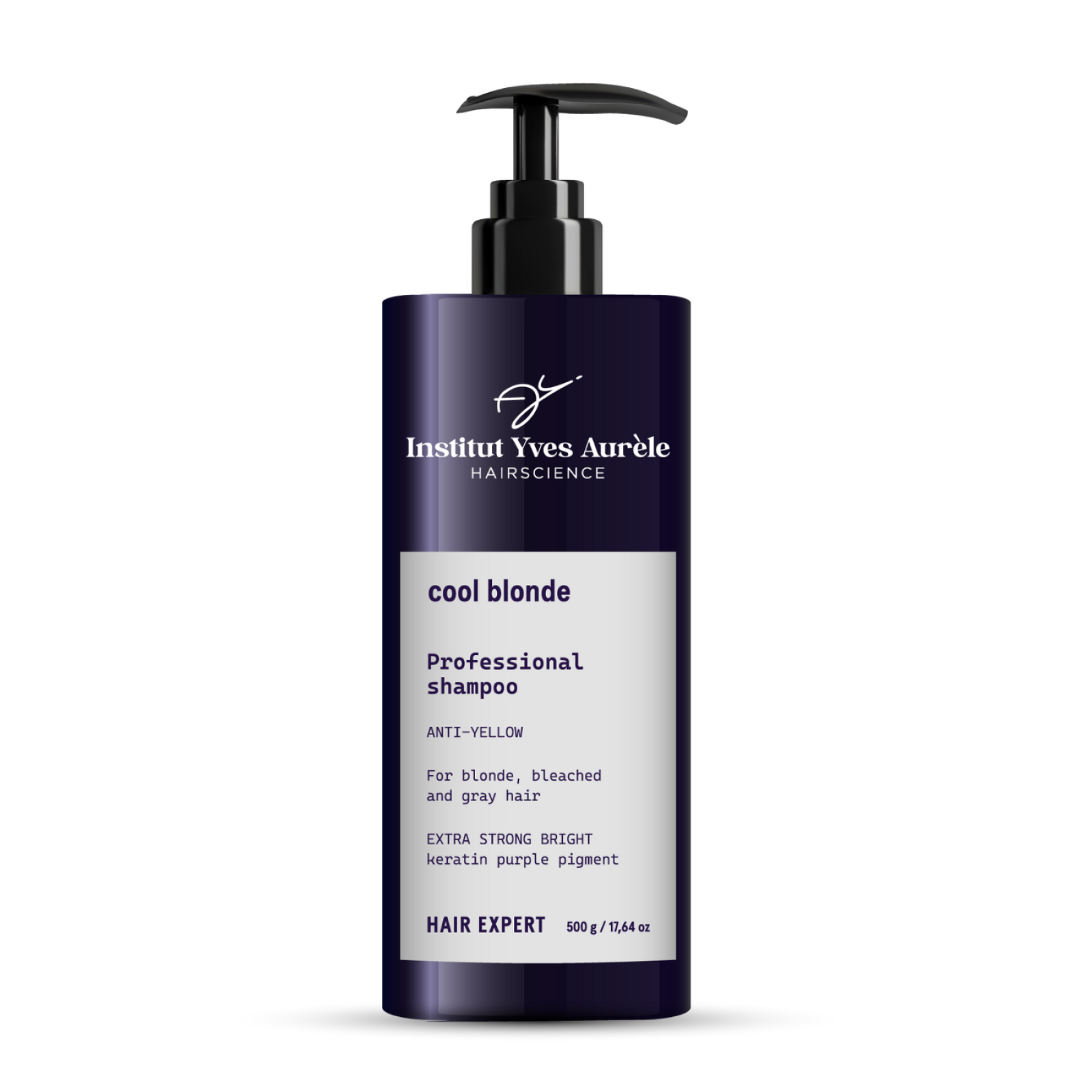 Institut Yves Aurèle hårbehandling som neutraliserar gula toner: Shampoo (500ml) Institut Yves Aurèle hårbehandling som neutraliserar gula toner: Shampoo (500ml)