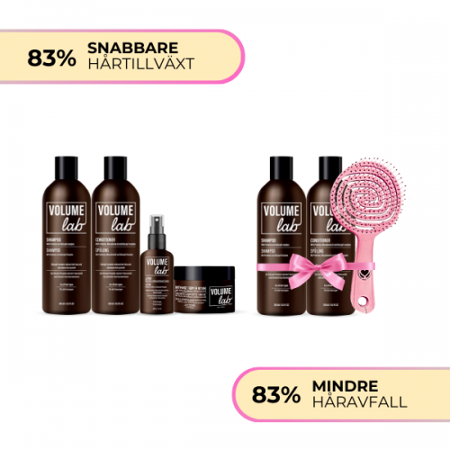 Volume Lab: Extra intensivt och koncentrerat hårvårdsset + gåva extra set